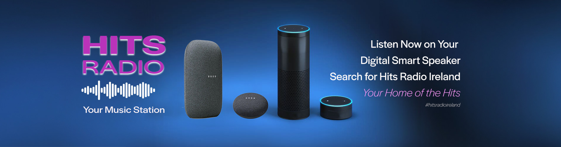 Listen Live on Your Smart Speaker. Hits Radio Ireland