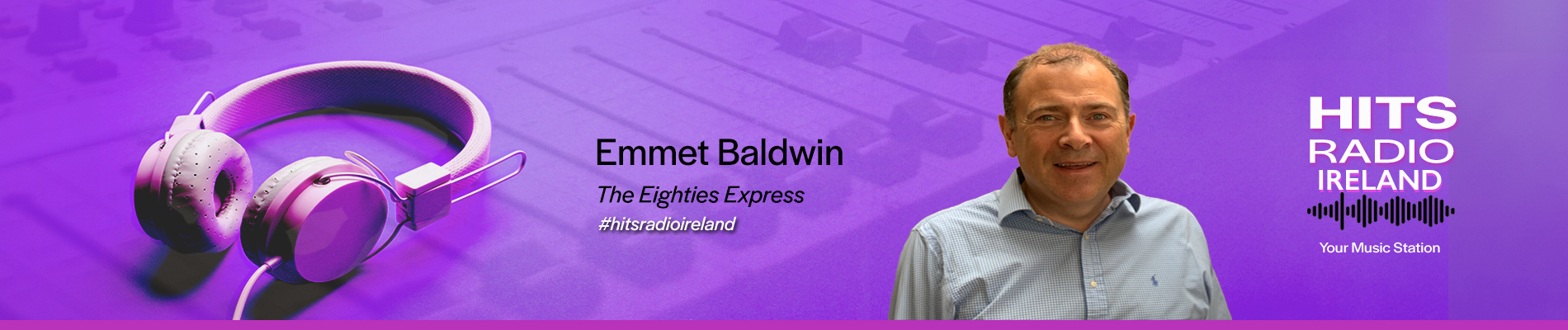 Emmet Baldwin Hits Radio Ireland - Your Music Station