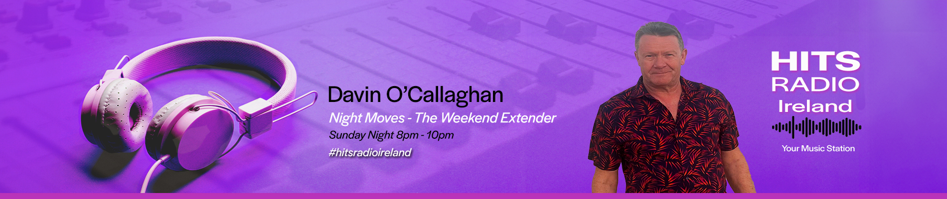 Davin O'Callaghan Night Moves Hits Radio Ireland