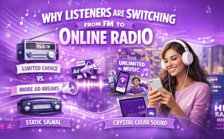 Explore why Irish listeners are moving from FM to online radio. Learn how digital listening works and why Hits Radio Ireland is a top Irish online radio station.