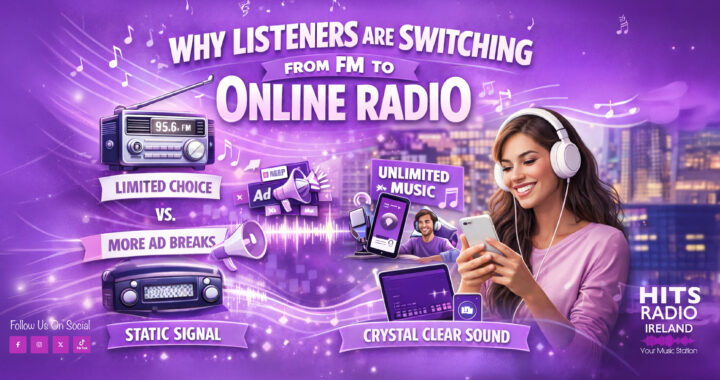 Explore why Irish listeners are moving from FM to online radio. Learn how digital listening works and why Hits Radio Ireland is a top Irish online radio station.