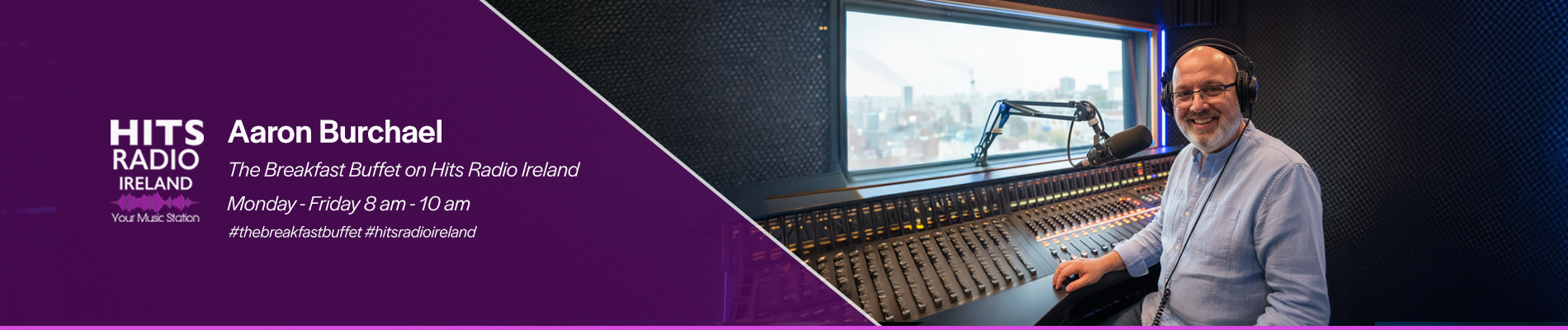 Aaron Burchael Hits Radio Ireland