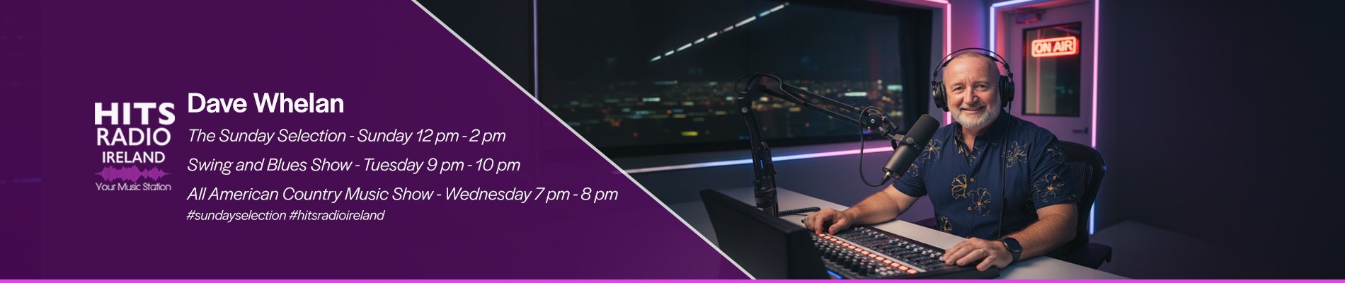 Dave Whelan Hits Radio Ireland
