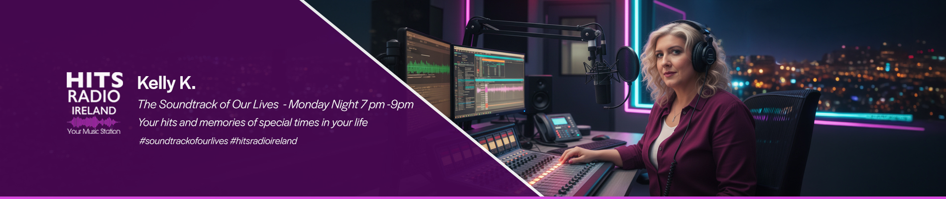 Kelly K. Hits Radio Ireland