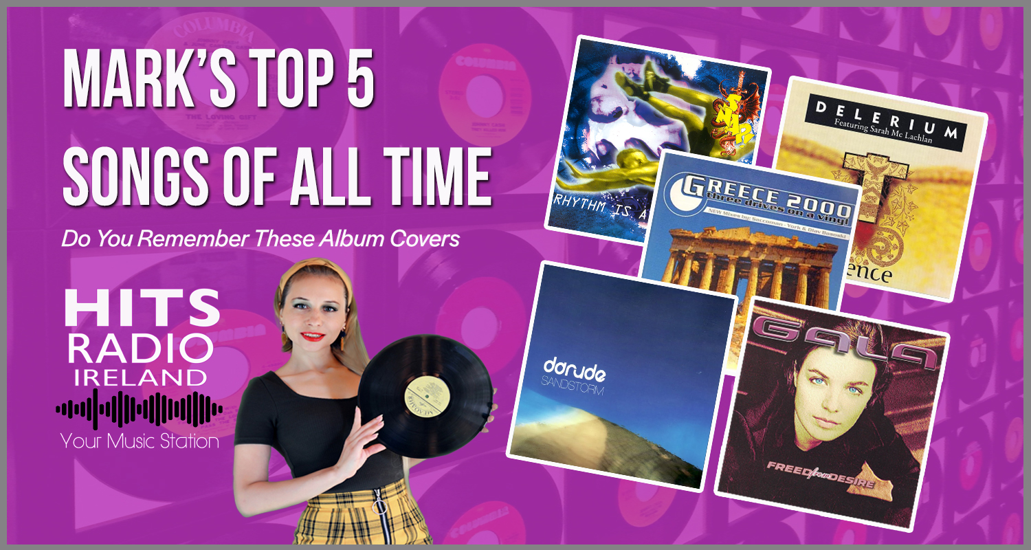 Mark O'Hare Top Five Songs -Hits Radio Ireland